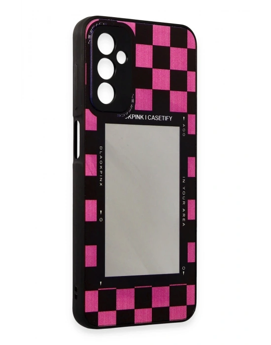 Newface Samsung Galaxy M23 Kılıf Mirror Desenli Kapak - Mirror - 8