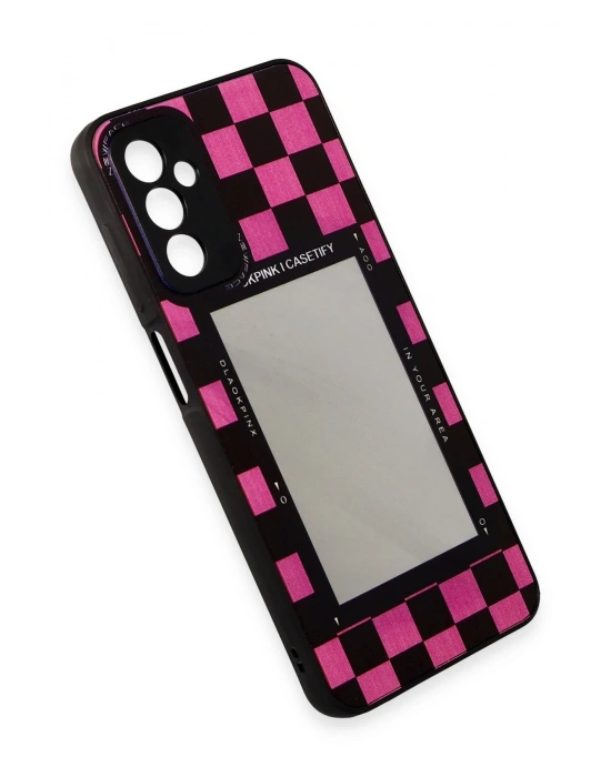 Newface Samsung Galaxy M23 Kılıf Mirror Desenli Kapak - Mirror - 8