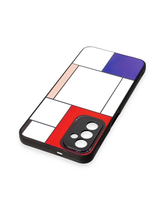 Newface Samsung Galaxy M23 Kılıf Mirror Desenli Kapak - Mirror - 9