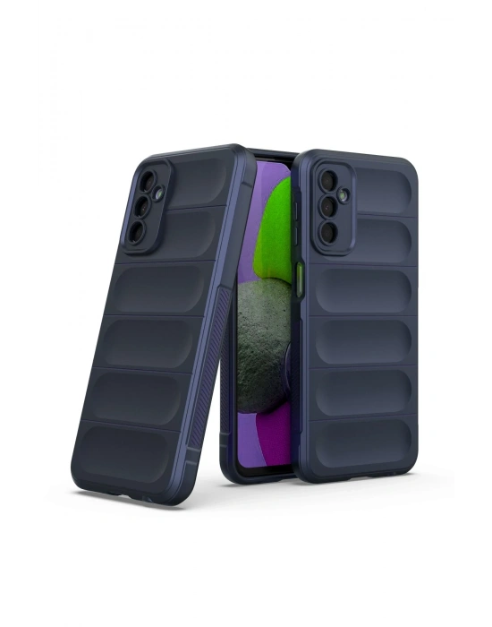 Newface Samsung Galaxy M23 Kılıf Optimum Silikon - Lacivert