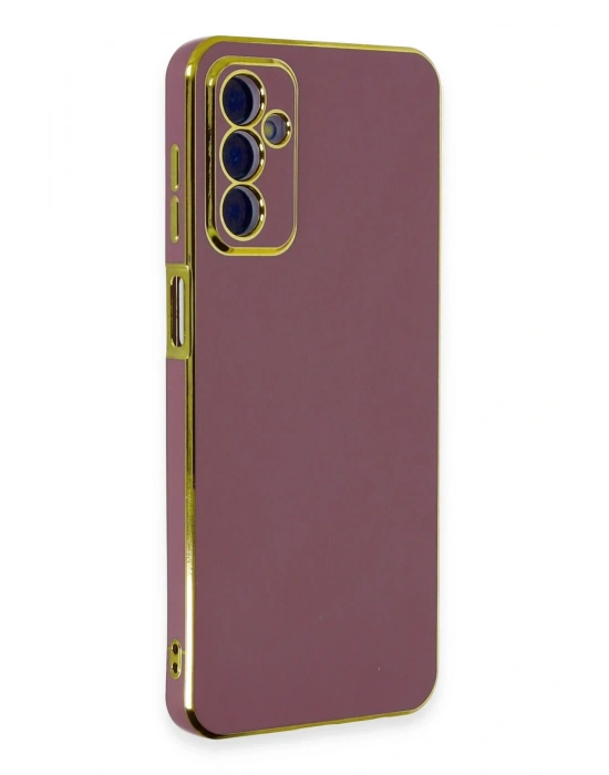 Newface Samsung Galaxy M23 Kılıf Volet Silikon - Kırmızı