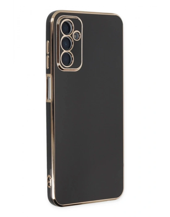 Newface Samsung Galaxy M23 Kılıf Volet Silikon - Siyah