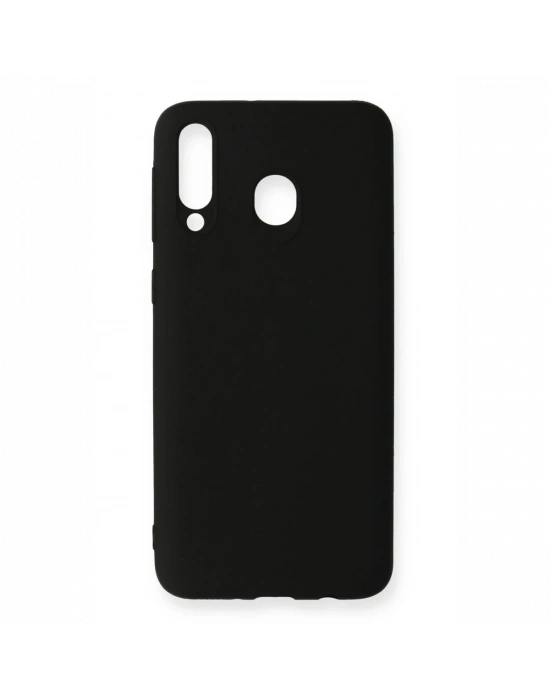 Newface Samsung Galaxy M30 Kılıf First Silikon - Siyah