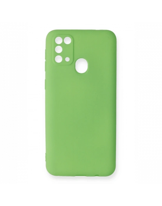 Newface Samsung Galaxy M31 Kılıf First Silikon - Yeşil