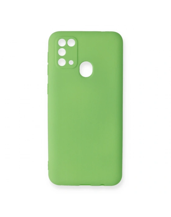 Newface Samsung Galaxy M31 Kılıf First Silikon - Yeşil