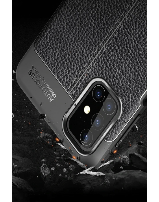 Newface Samsung Galaxy M31S Kılıf Auto Focus Kapak - Kırmızı