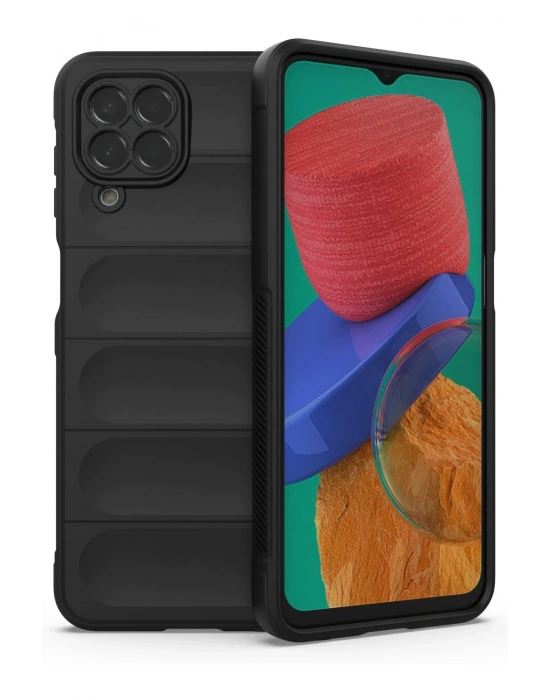 Newface Samsung Galaxy M33 Kılıf Optimum Silikon - Siyah
