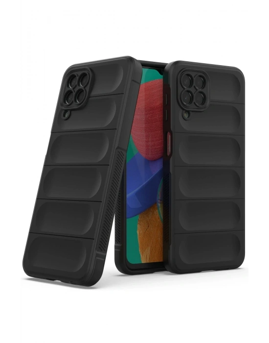 Newface Samsung Galaxy M33 Kılıf Optimum Silikon - Siyah