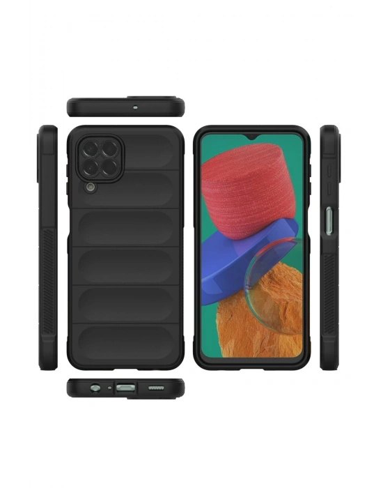 Newface Samsung Galaxy M33 Kılıf Optimum Silikon - Siyah
