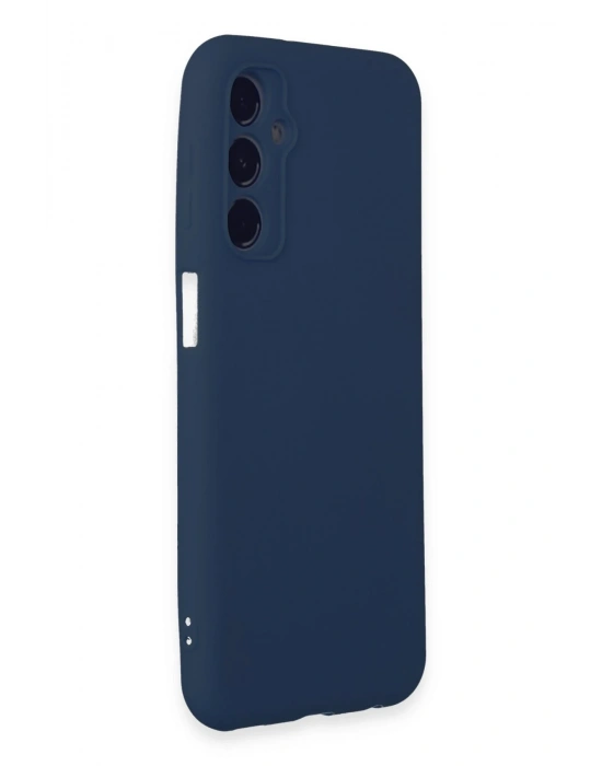 Newface Samsung Galaxy M34 5G Kılıf First Silikon - Lacivert
