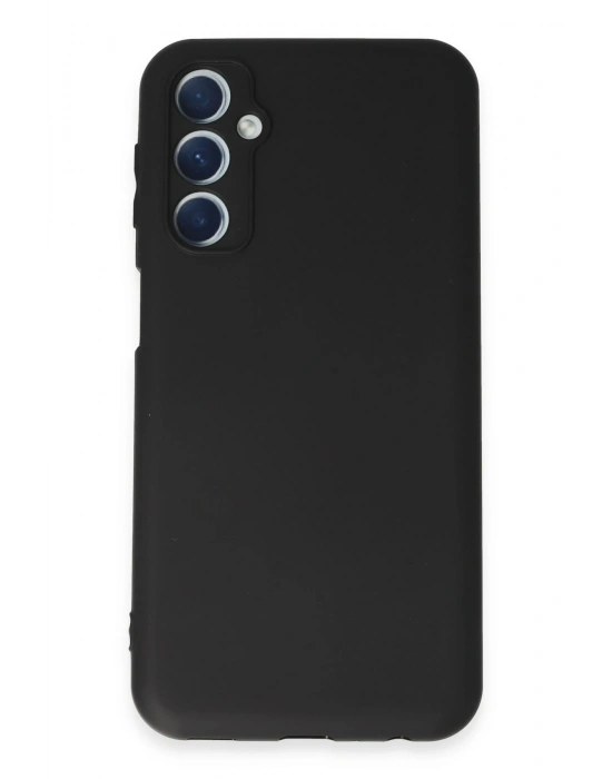 Newface Samsung Galaxy M34 5G Kılıf First Silikon - Siyah