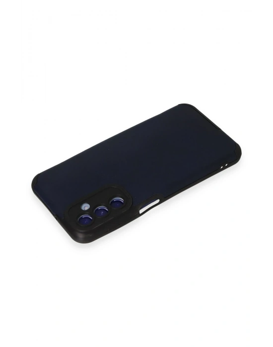 Newface Samsung Galaxy M34 5G Kılıf Loop Deri Silikon - Lacivert