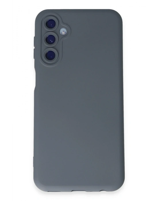 Newface Samsung Galaxy M34 5G Kılıf Nano içi Kadife Silikon - Gri