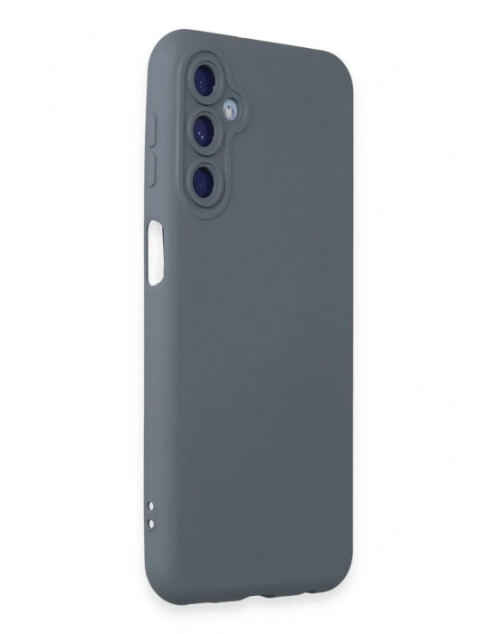 Newface Samsung Galaxy M34 5G Kılıf Nano içi Kadife Silikon - Gri