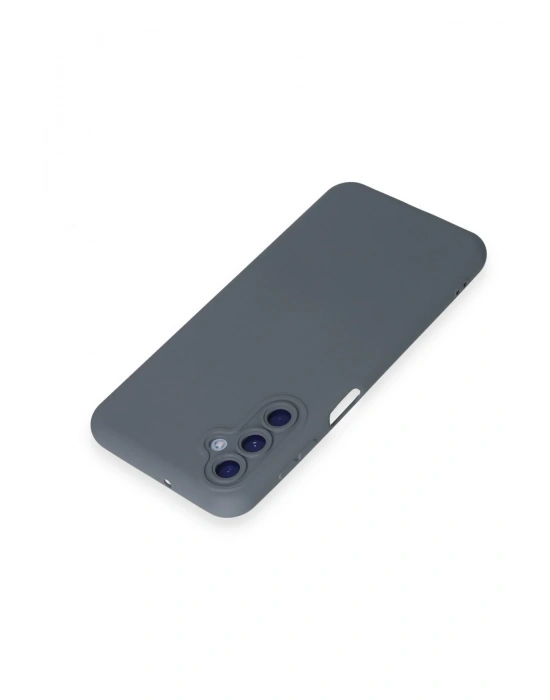 Newface Samsung Galaxy M34 5G Kılıf Nano içi Kadife Silikon - Gri