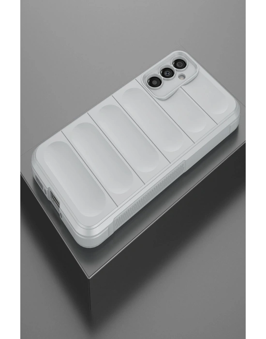 Newface Samsung Galaxy M34 5G Kılıf Optimum Silikon - Krem