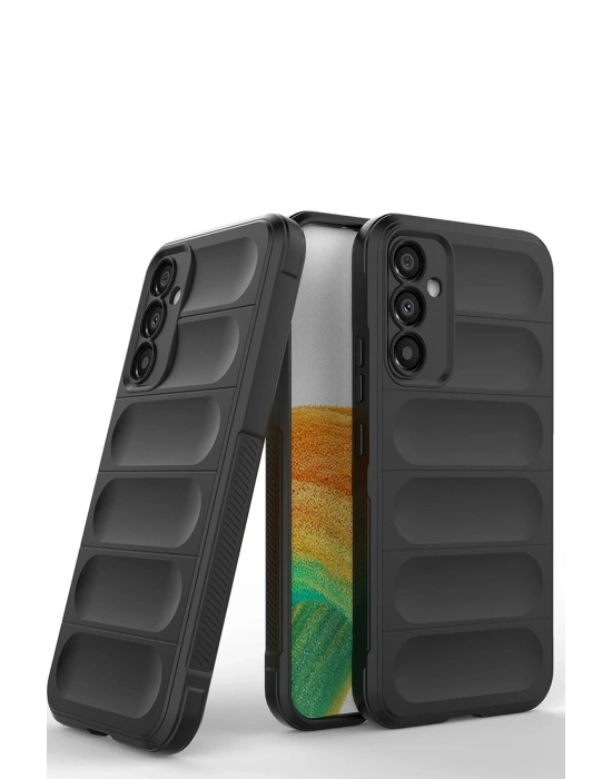 Newface Samsung Galaxy M34 5G Kılıf Optimum Silikon - Siyah