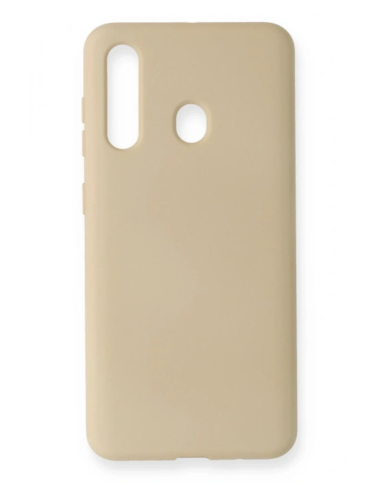 Newface Samsung Galaxy M40 Kılıf Nano içi Kadife Silikon - Kemik