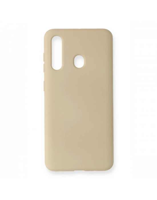 Newface Samsung Galaxy M40 Kılıf Nano içi Kadife Silikon - Kemik