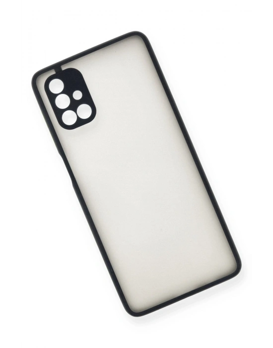 Newface Samsung Galaxy M51 Kılıf Montreal Silikon Kapak - Lacivert