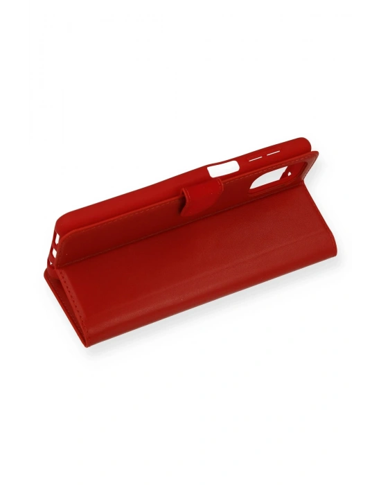 Newface Samsung Galaxy M51 Trend S Plus Kapaklı Kılıf - Kırmızı