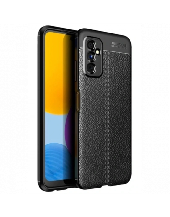 Newface Samsung Galaxy M52 5G Kılıf Auto Focus Kapak - Siyah