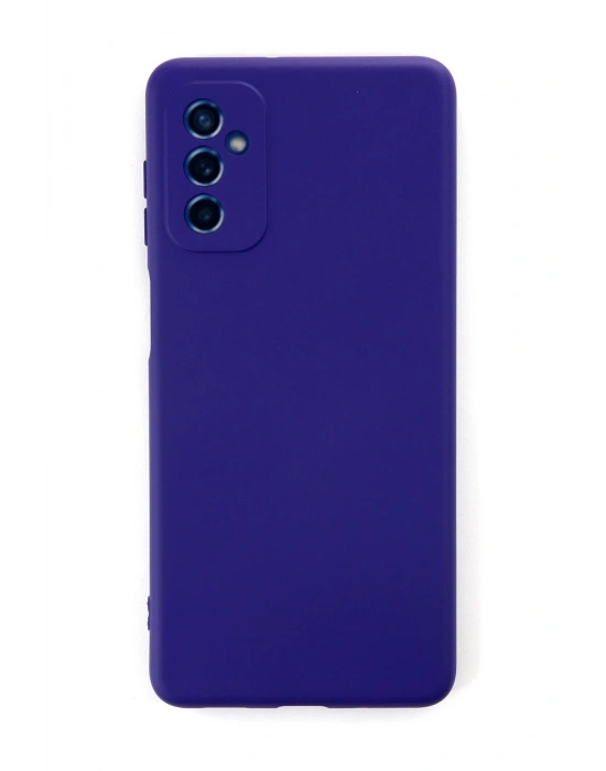 Newface Samsung Galaxy M52 5G Kılıf Nano içi Kadife Silikon - Mor