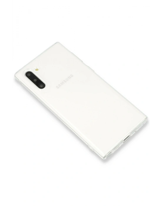 Newface Samsung Galaxy Note 10 Kılıf Lüx Şeffaf Silikon