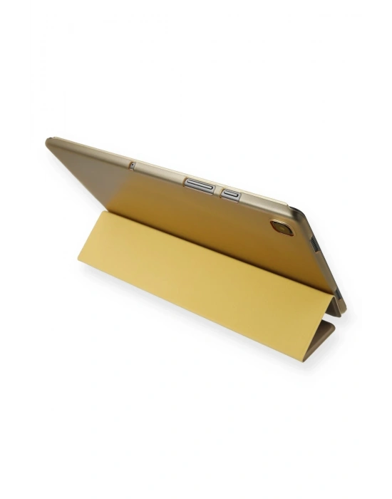 Newface Samsung Galaxy P610 Tab S6 Lite 10.4 Kılıf Tablet Smart Kılıf - Gold