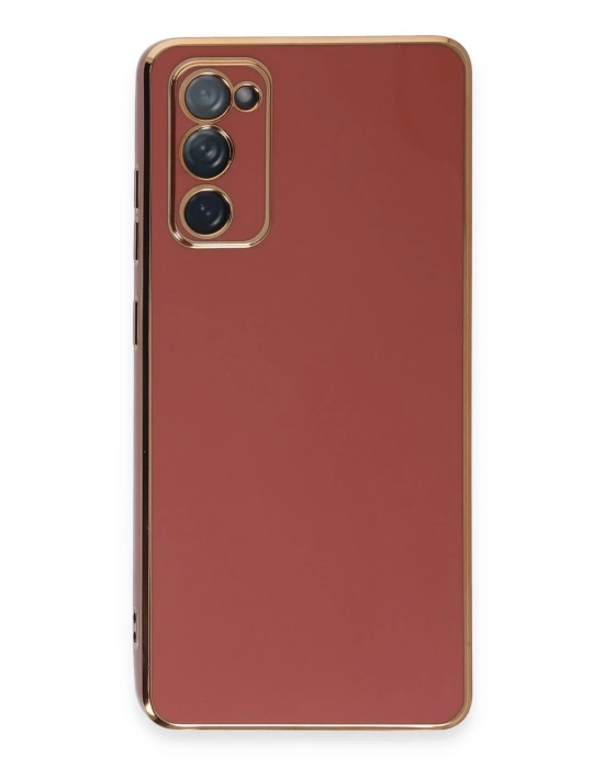 Newface Samsung Galaxy S20 FE Kılıf Volet Silikon - Kırmızı