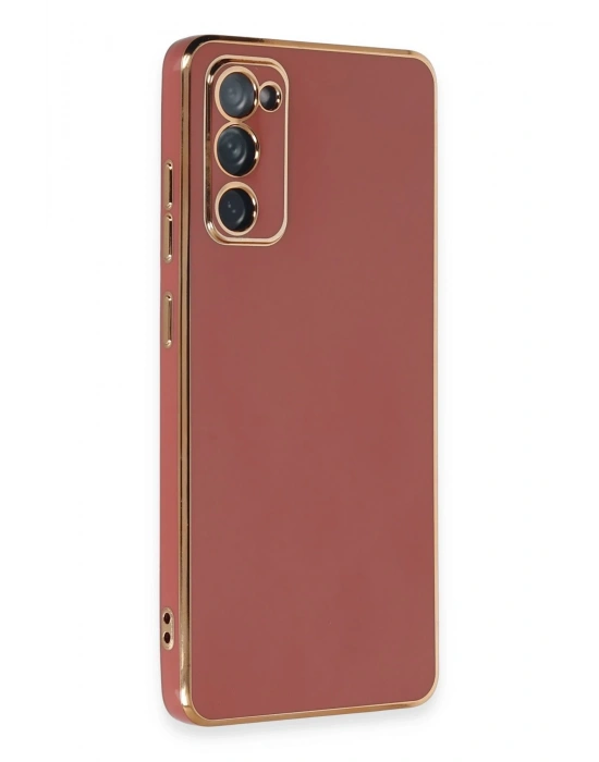 Newface Samsung Galaxy S20 FE Kılıf Volet Silikon - Kırmızı