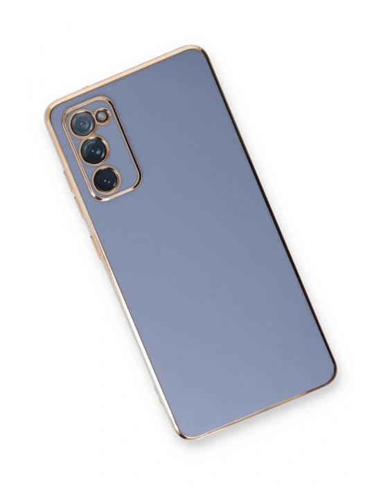 Newface Samsung Galaxy S20 FE Kılıf Volet Silikon - Mavi