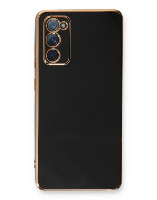 Newface Samsung Galaxy S20 FE Kılıf Volet Silikon - Siyah