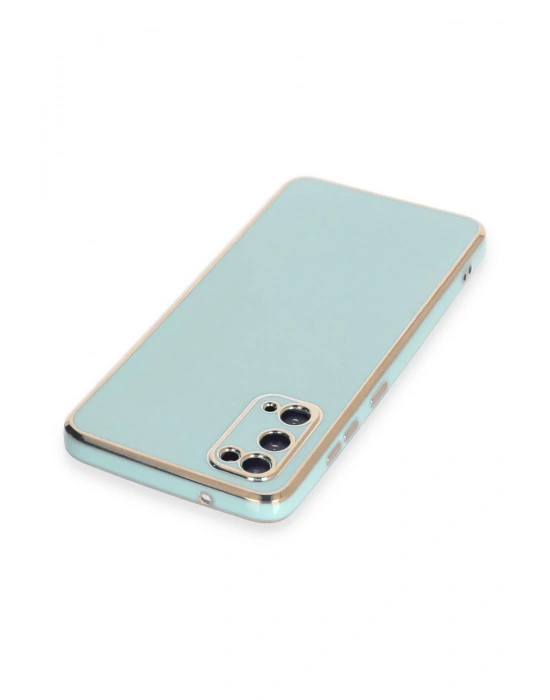 Newface Samsung Galaxy S20 Kılıf Volet Silikon - Açık Yeşil