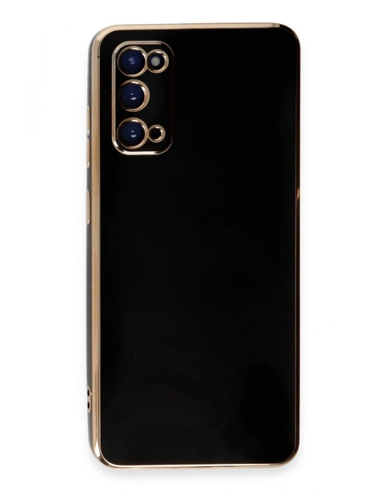 Newface Samsung Galaxy S20 Kılıf Volet Silikon - Siyah