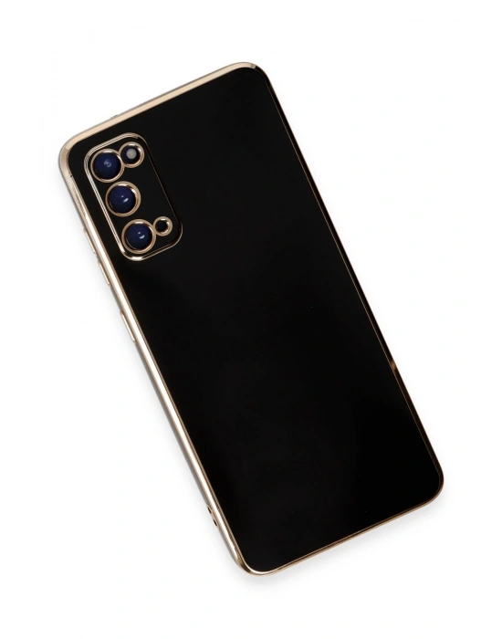 Newface Samsung Galaxy S20 Kılıf Volet Silikon - Siyah