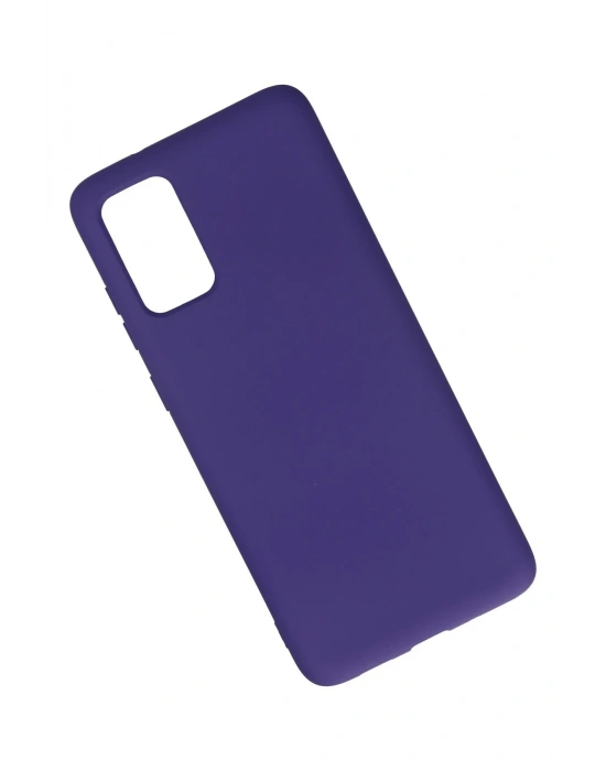 Newface Samsung Galaxy S20 Plus Kılıf Nano içi Kadife Silikon - Mor