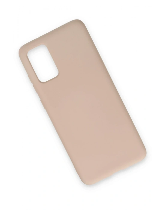 Newface Samsung Galaxy S20 Plus Kılıf Nano içi Kadife Silikon - Pudra