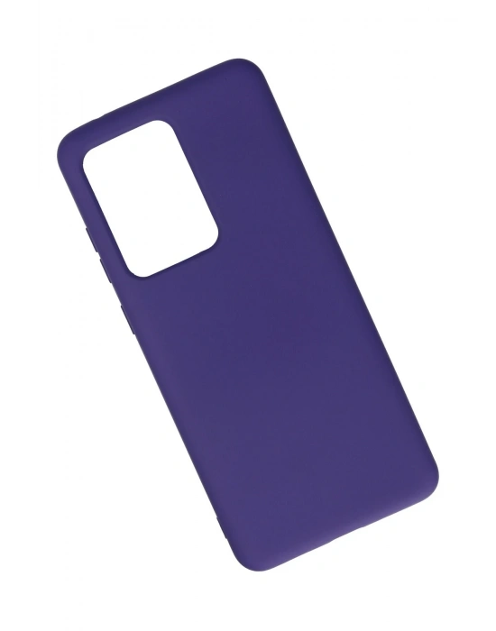 Newface Samsung Galaxy S20 Ultra Kılıf Nano içi Kadife Silikon - Mor