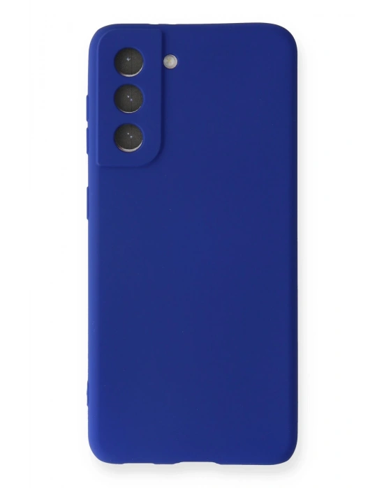 Newface Samsung Galaxy S21 FE Kılıf First Silikon - Lacivert