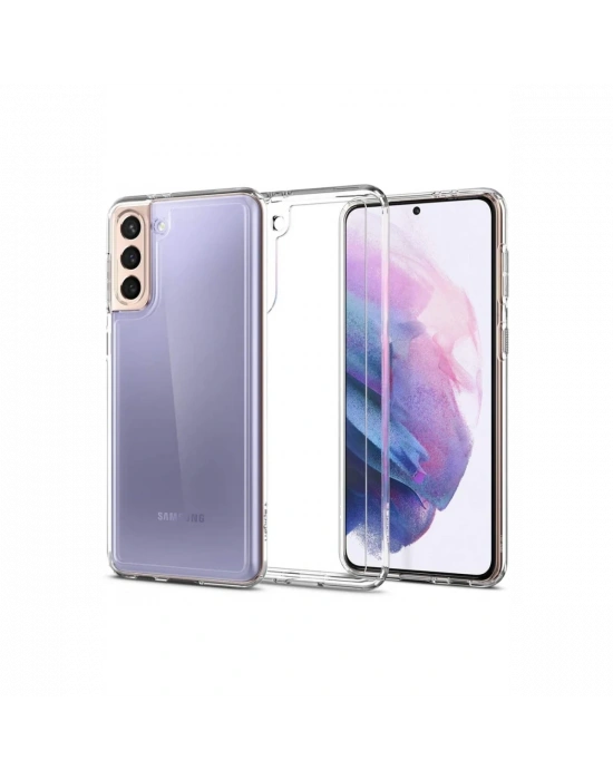 Newface Samsung Galaxy S21 Kılıf Lüx Şeffaf Silikon