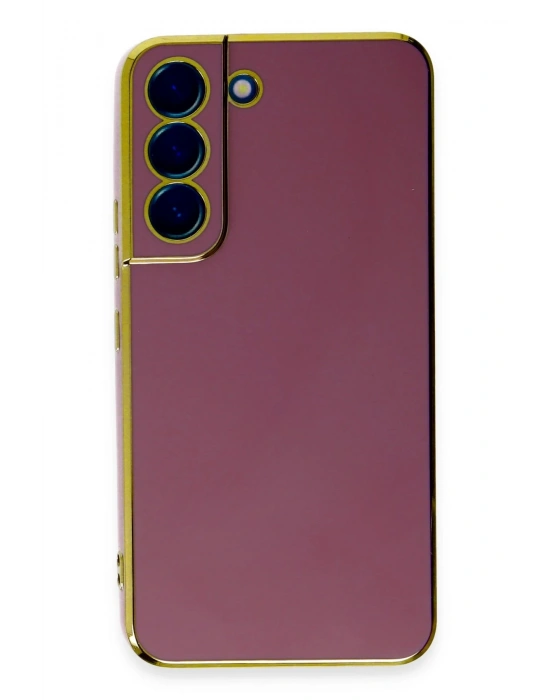 Newface Samsung Galaxy S21 Kılıf Volet Silikon - Kırmızı