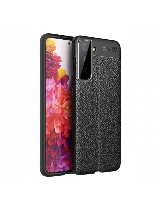 Newface Samsung Galaxy S21 Plus Kılıf Auto Focus Kapak - Siyah