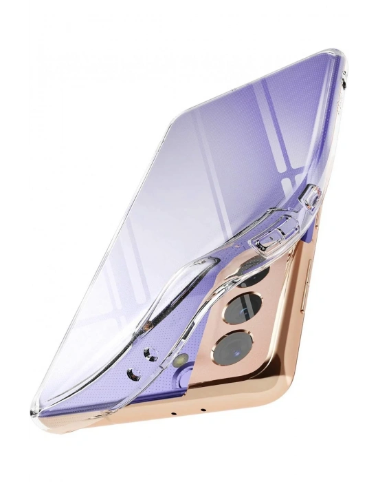 Newface Samsung Galaxy S21 Plus Kılıf Lüx Şeffaf Silikon