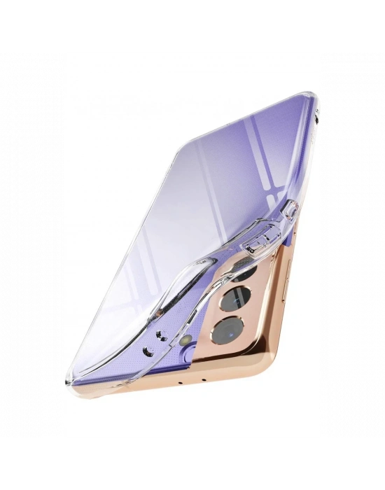 Newface Samsung Galaxy S21 Plus Kılıf Lüx Şeffaf Silikon