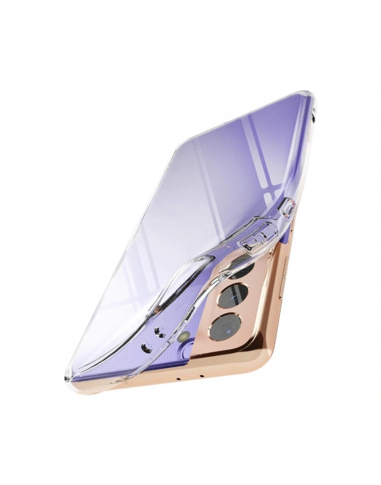 Newface Samsung Galaxy S21 Plus Kılıf Lüx Şeffaf Silikon