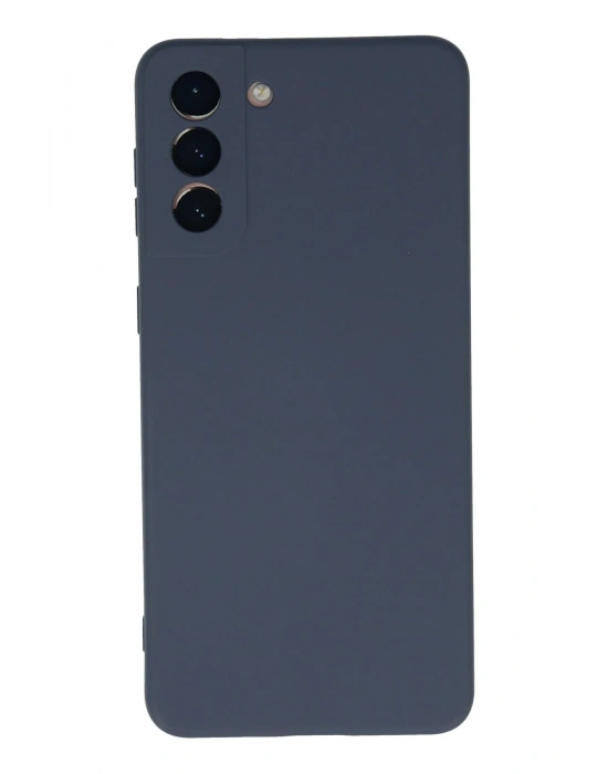 Newface Samsung Galaxy S21 Plus Kılıf Nano içi Kadife Silikon - Gri