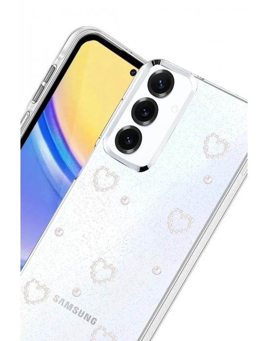 Newface Samsung Galaxy S23 FE Fiyonk Desenli Kapak - Desen 10