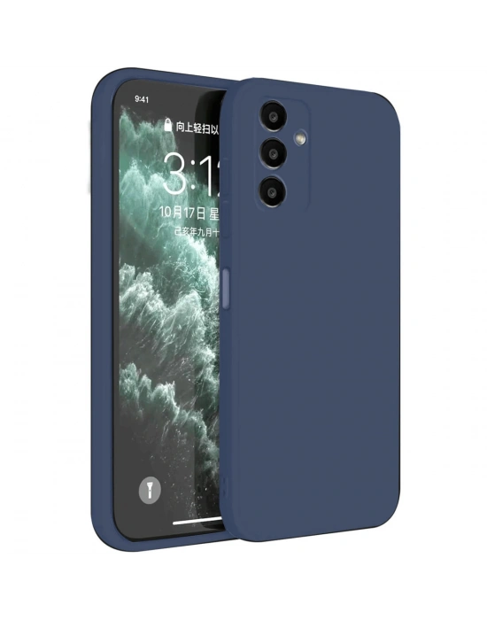 Newface Samsung Galaxy S23 FE Kılıf First Silikon - Lacivert