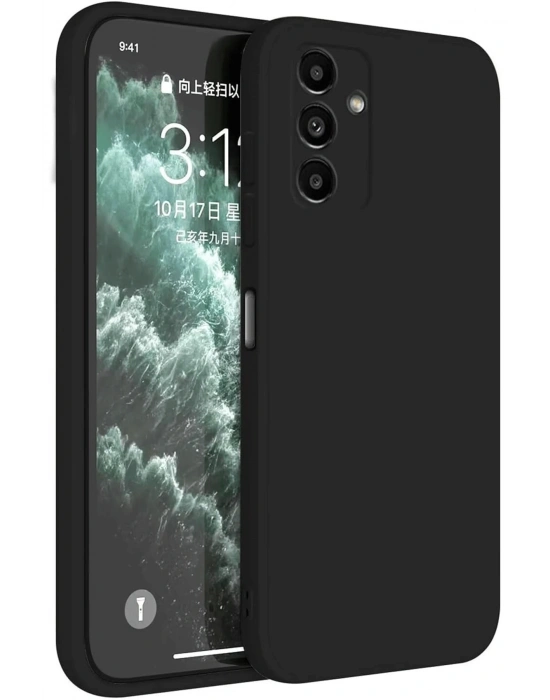 Newface Samsung Galaxy S23 FE Kılıf First Silikon - Siyah